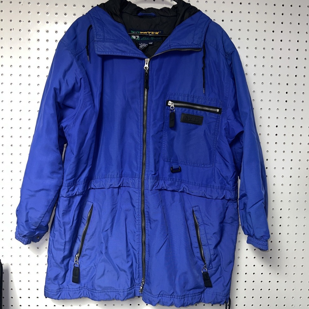Women's Ladies Eddie Bauer Jacket Coat Puffer Winter Ski Adjustable‎ Size Medium